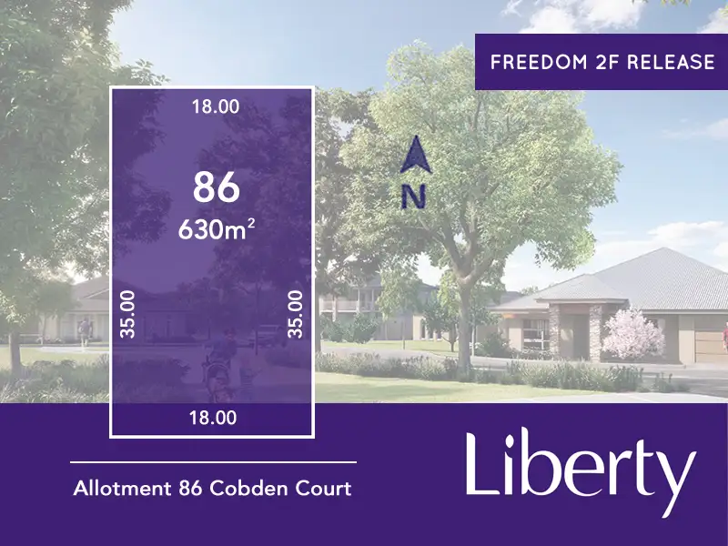 Main view of Homely land listing, Lot 86 Cobden Court, Two Wells SA 5501