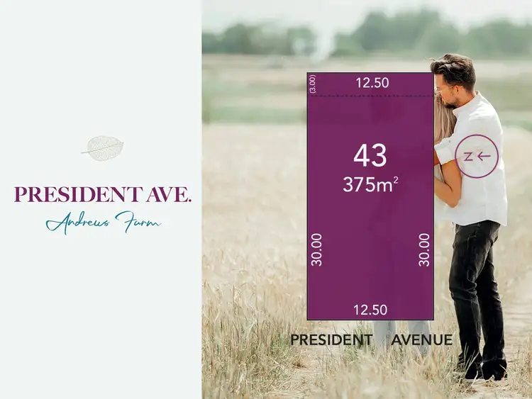 Lot 43 President Avenue, Andrews Farm SA 5114