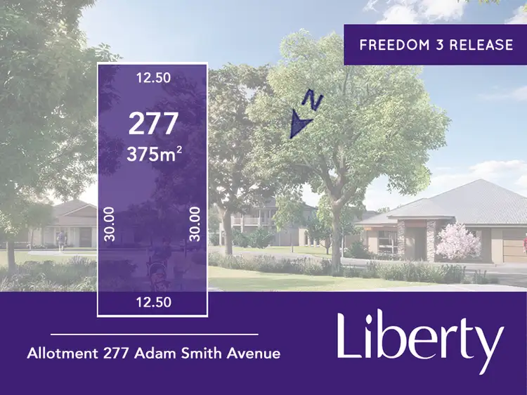 Main view of Homely land listing, Lot 277 Adam Smith Drive, Two Wells SA 5501