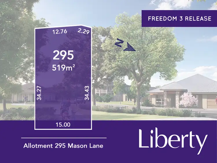 Main view of Homely land listing, Lot 295 Mason Lane, Two Wells SA 5501