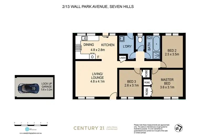 Second view of Homely semi-detached listing, 2/13 Wall Park Avenue, Seven Hills NSW 2147