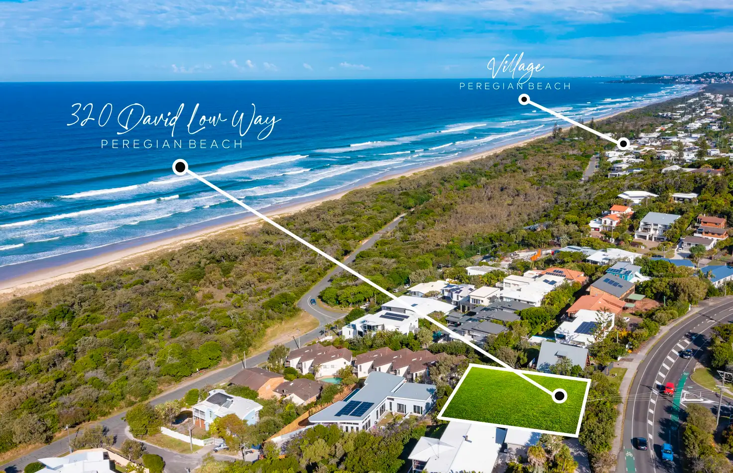 Main view of Homely land listing, 320 David Low Way, Peregian Beach QLD 4573