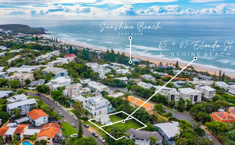 Main view of Homely house listing, 65 - 67 Elanda Street, Sunshine Beach QLD 4567