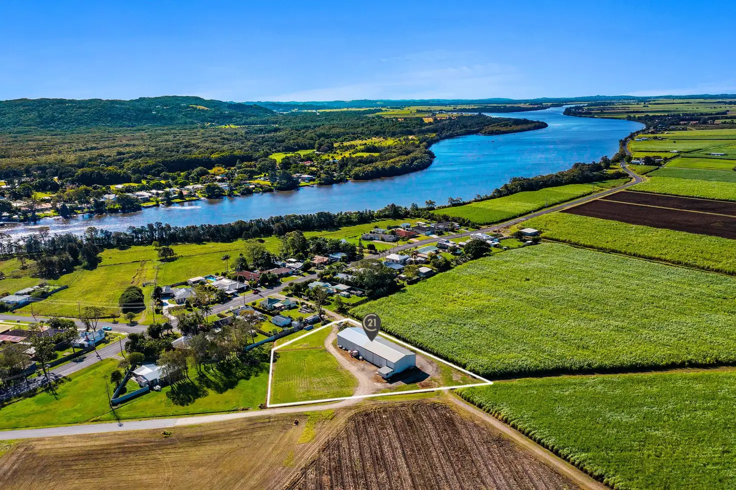 Main view of Homely rural property listing, 34 River Drive, East Wardell NSW 2477