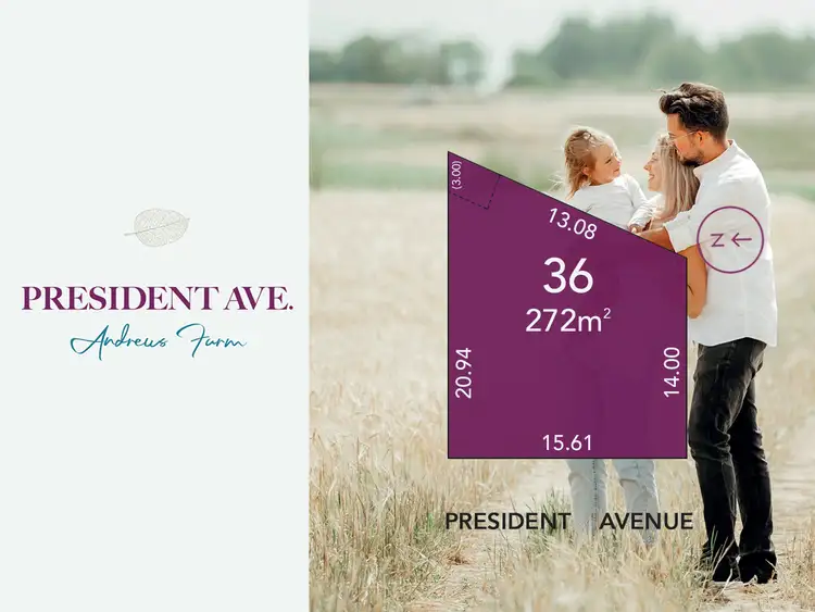 Lot 36 President Avenue, Andrews Farm SA 5114