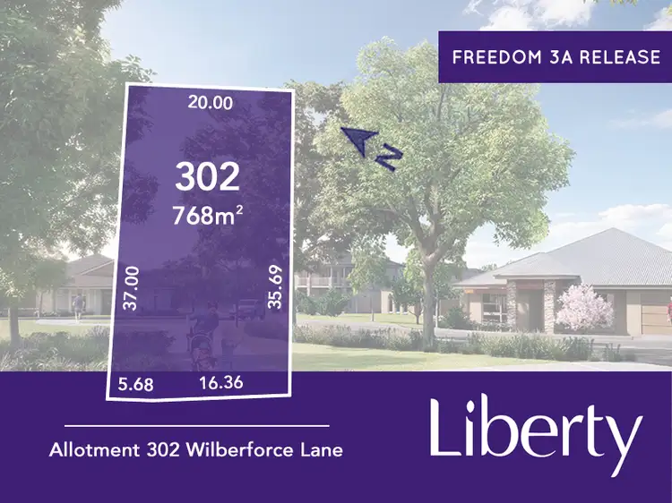 Main view of Homely land listing, Lot 302 Wilberforce Lane, Two Wells SA 5501