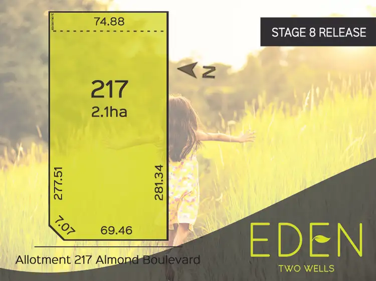 Main view of Homely land listing, Lot 217 Almond Boulevard, Two Wells SA 5501