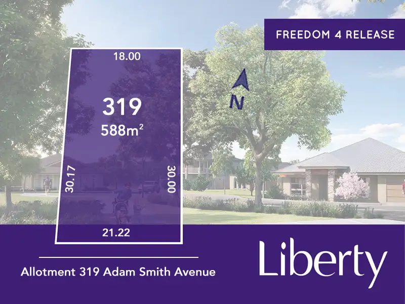 Main view of Homely land listing, Lot 319 Adam Smith Avenue, Two Wells SA 5501