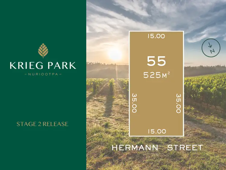 Main view of Homely land listing, Lot 55 Hermann Street, Nuriootpa SA 5355