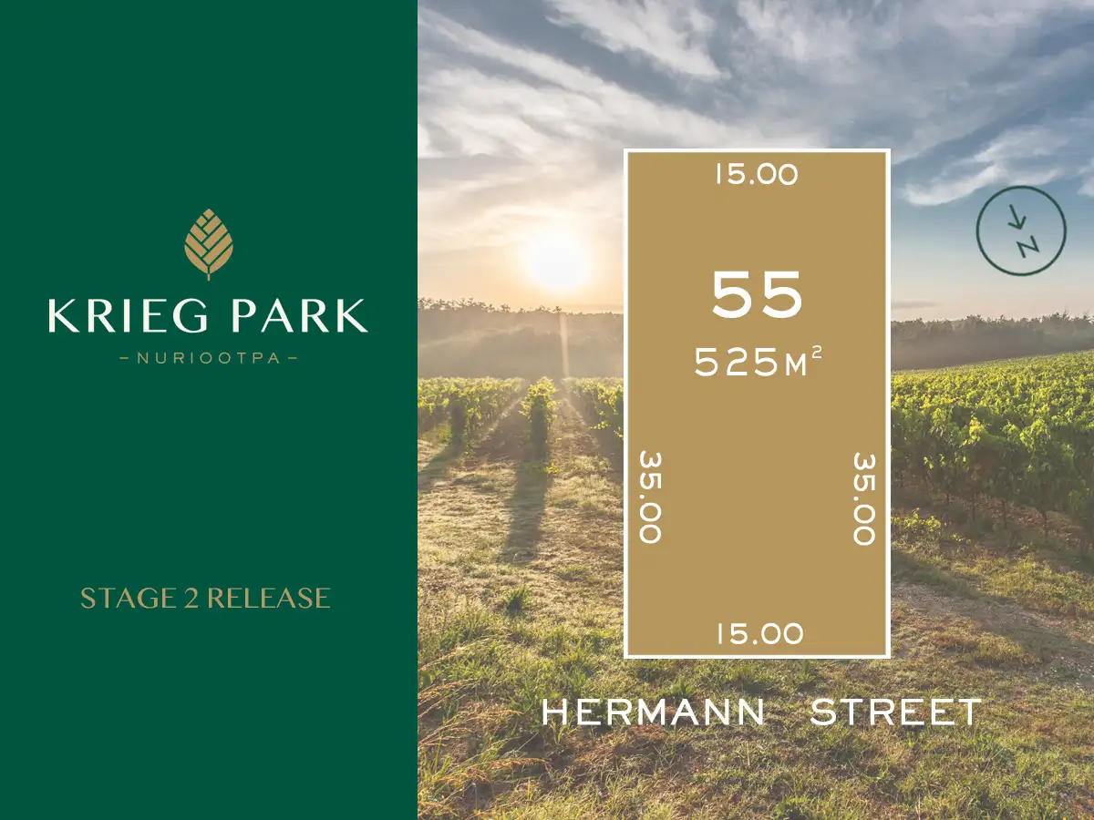 Main view of Homely land listing, Lot 55 Hermann Street, Nuriootpa SA 5355