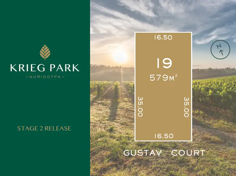 Lot 19 Gustav Court, Nuriootpa SA 5355