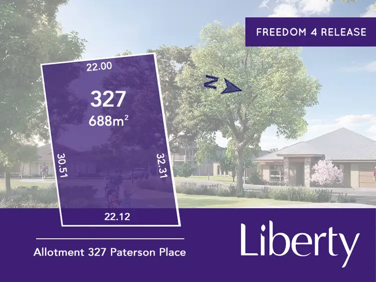 Main view of Homely land listing, Lot 327 Paterson Place, Two Wells SA 5501