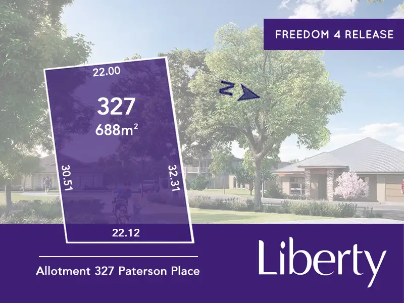 Main view of Homely land listing, Lot 327 Paterson Place, Two Wells SA 5501
