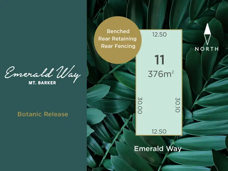 Main view of Homely land listing, Lot 11 Emerald Way, Mount Barker SA 5251