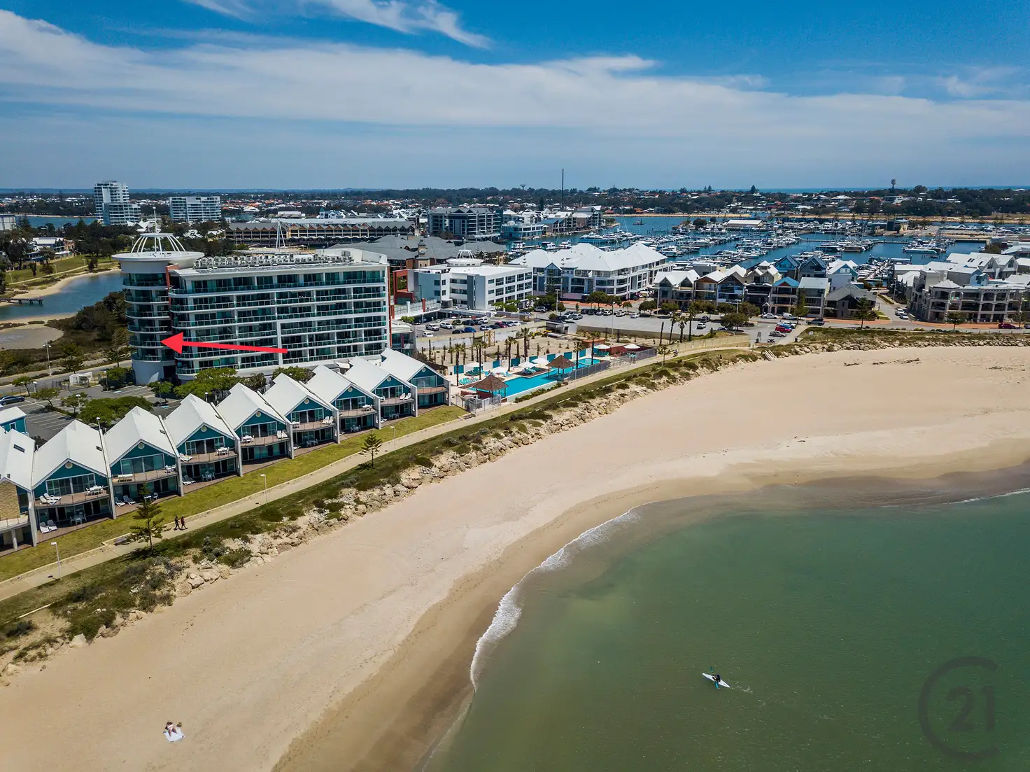 Main view of Homely apartment listing, 206/16 Dolphin Drive, Mandurah WA 6210