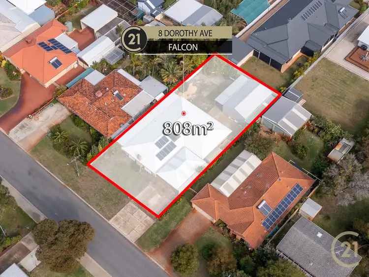 Main view of Homely house listing, 8 Dorothy Avenue, Falcon WA 6210
