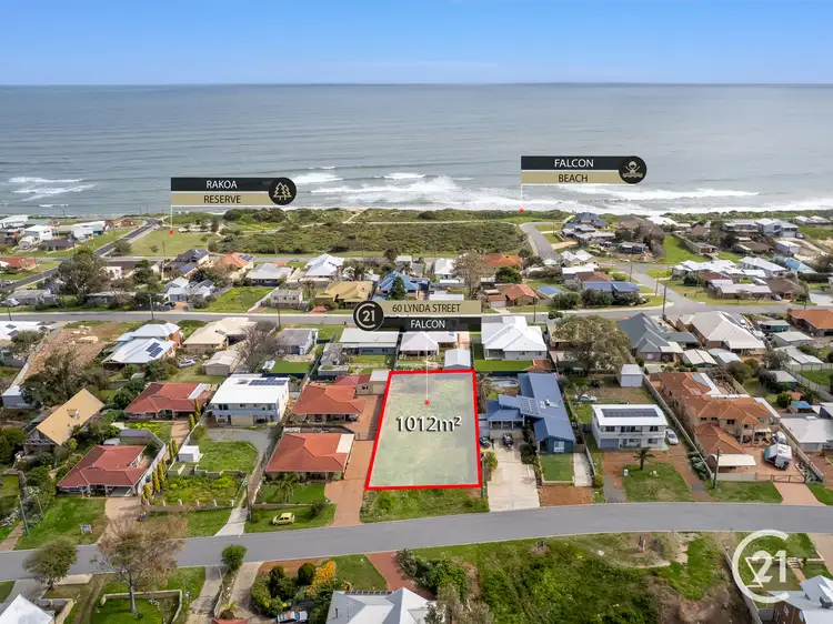 Main view of Homely land listing, 60 Lynda Street, Falcon WA 6210