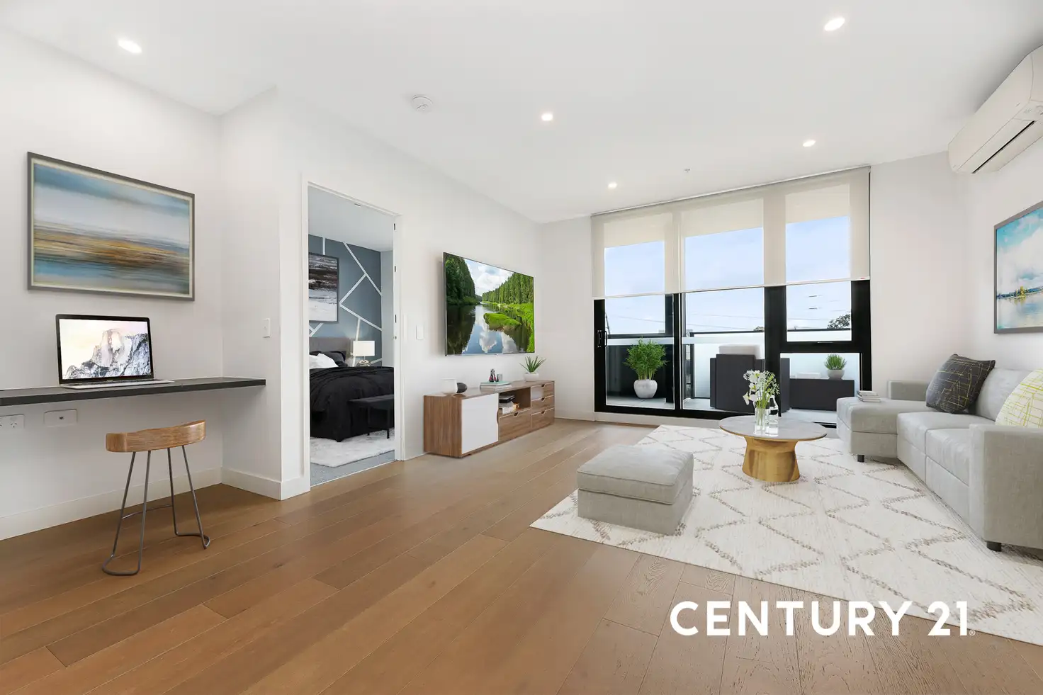 Main view of Homely apartment listing, 308/18 Lomandra Drive, Clayton South VIC 3169