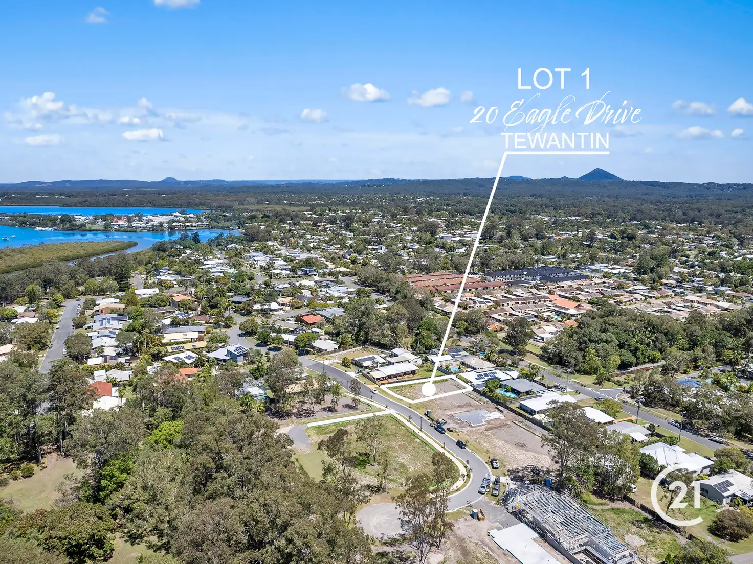Main view of Homely land listing, 20 Eagle Drive, Tewantin QLD 4565
