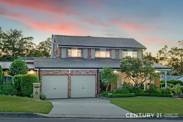 Main view of Homely house listing, 4 Parkhill Crescent, Cherrybrook NSW 2126