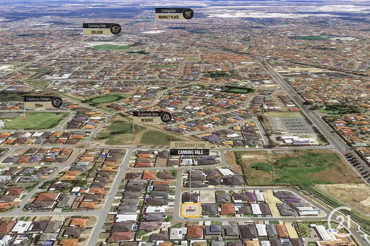 Second view of Homely land listing, 12 O'Connor Loop, Canning Vale WA 6155