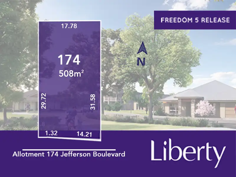 Main view of Homely land listing, Lot 174 Jefferson Boulevard, Two Wells SA 5501