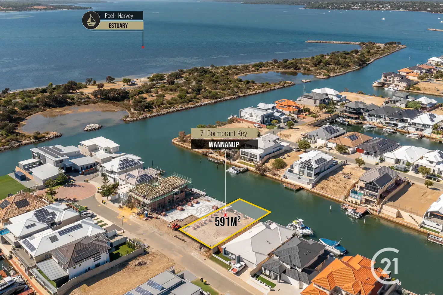 Main view of Homely land listing, 71 Cormorant Key, Wannanup WA 6210