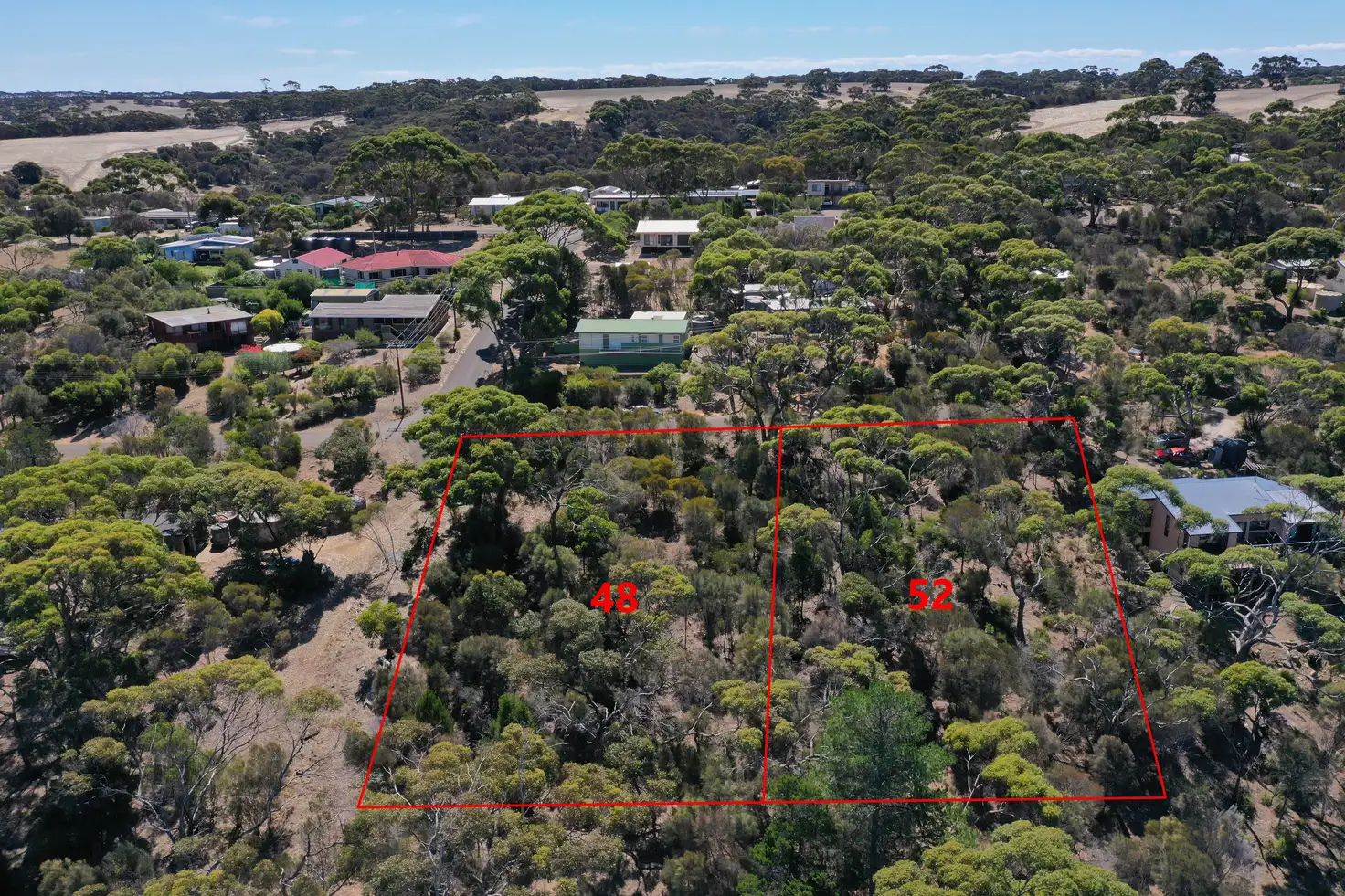 Main view of Homely land listing, 52 Bayview Road, American River SA 5221