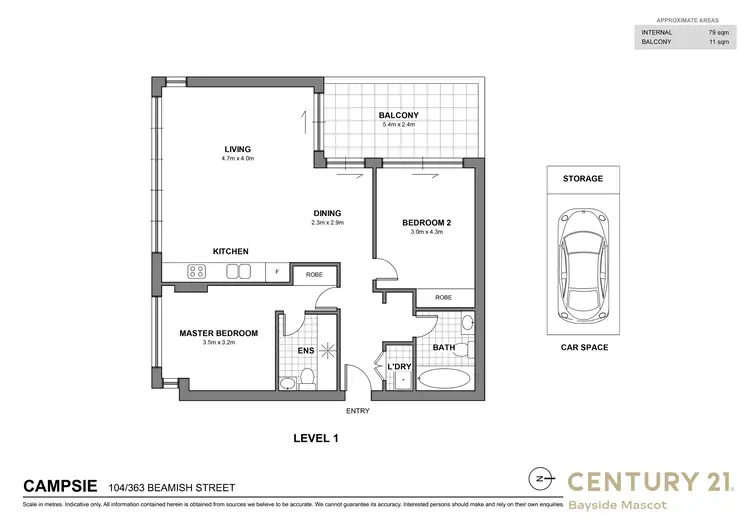 Seventh view of Homely apartment listing, 104/363 Beamish St, Campsie NSW 2194