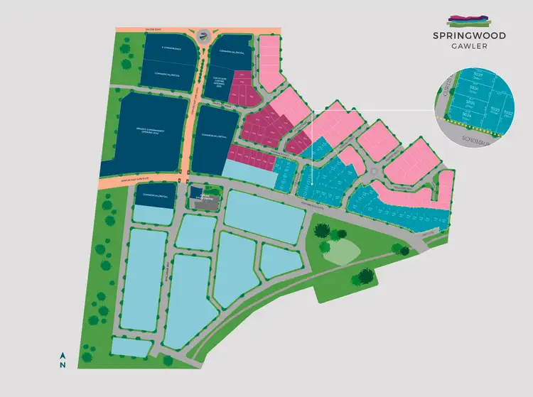Second view of Homely land listing, Lot 5036 Curtis Link, Gawler East SA 5118