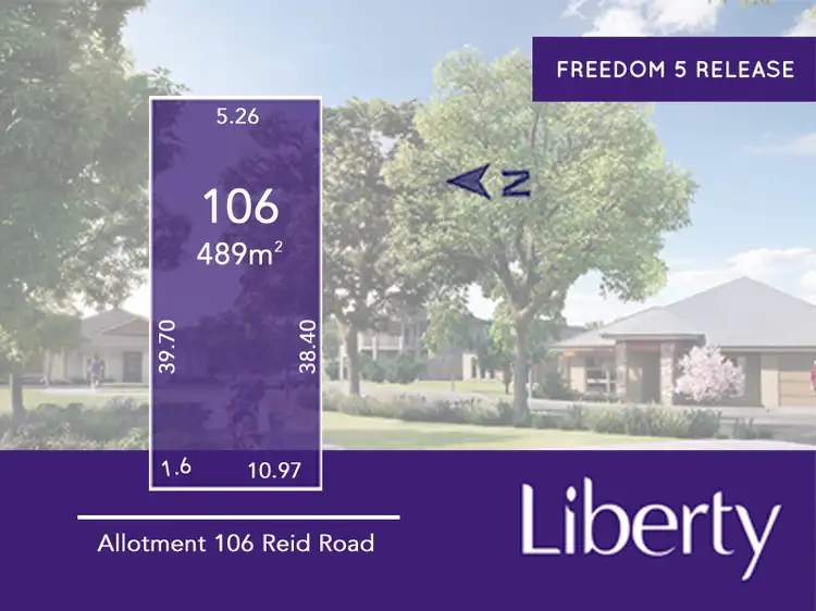 Main view of Homely land listing, Lot 106 Reid Road, Two Wells SA 5501
