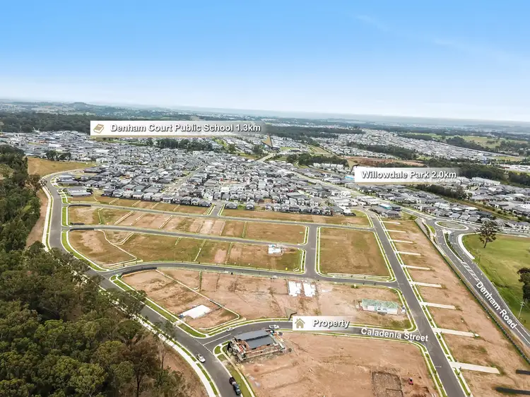 Third view of Homely land listing, 10 Caladenia Street, Denham Court NSW 2565
