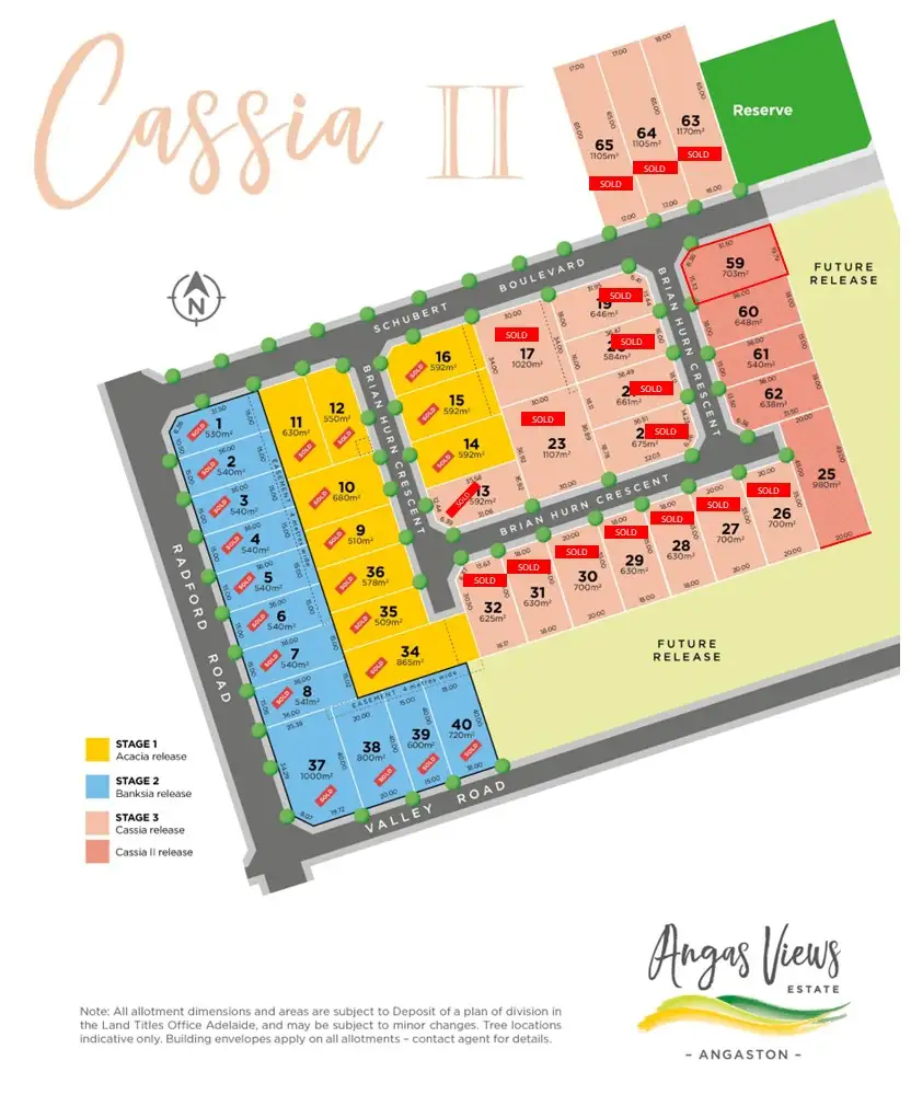 Main view of Homely land listing, Lot 59 Brian Hurn Crescent, Angaston SA 5353
