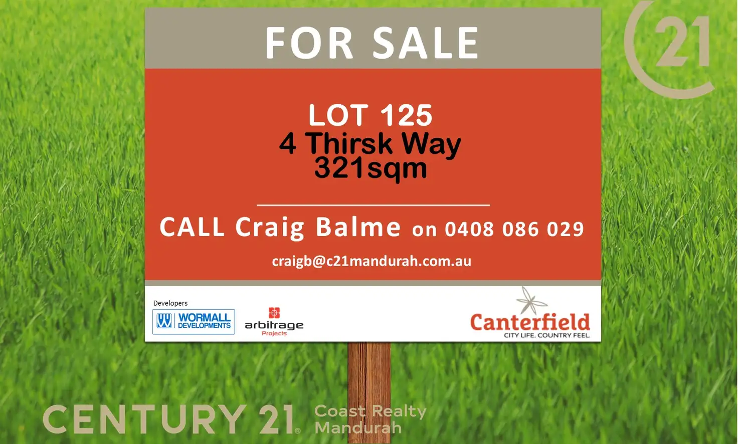 Main view of Homely land listing, 4 Thirsk Way, Hilbert WA 6112