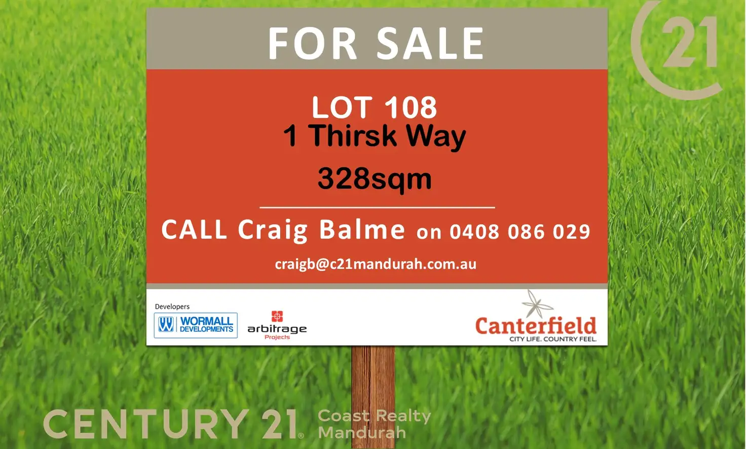 Main view of Homely land listing, 1 Thirsk Way, Hilbert WA 6112