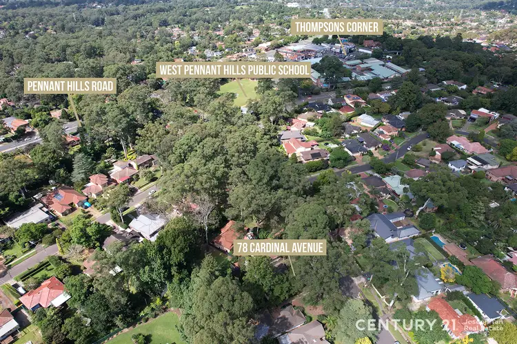 Third view of Homely house listing, 78 Cardinal Avenue, West Pennant Hills NSW 2125