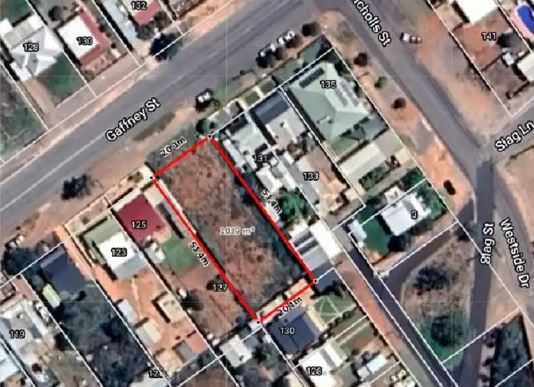 Second view of Homely land listing, 129 Gaffney Street, Broken Hill NSW 2880