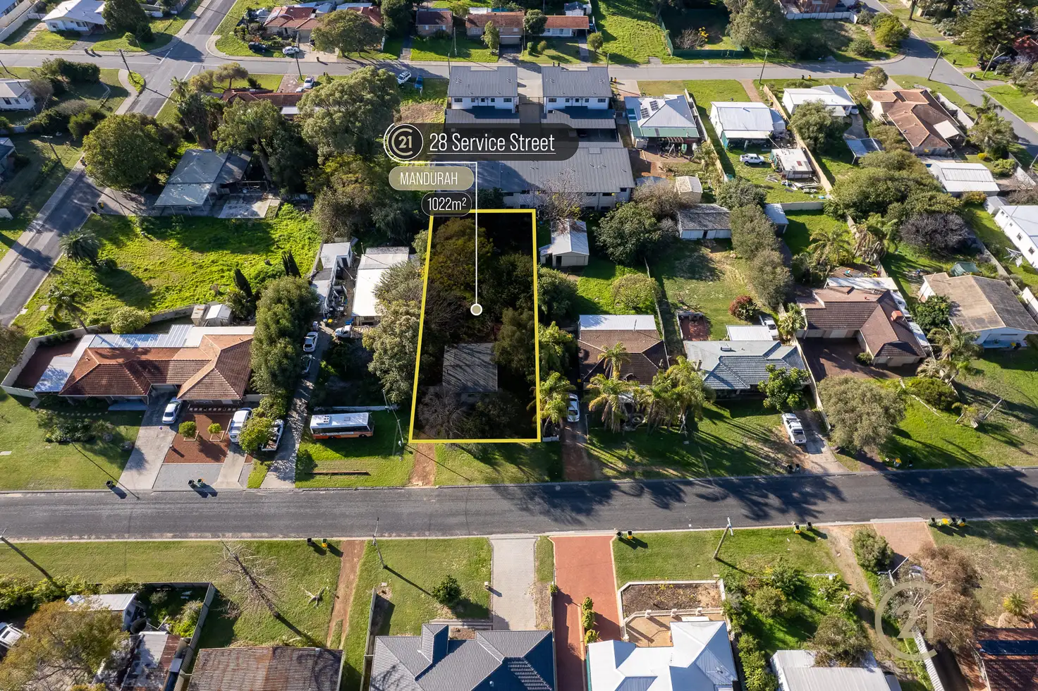 Main view of Homely land listing, 28 Service Street, Mandurah WA 6210