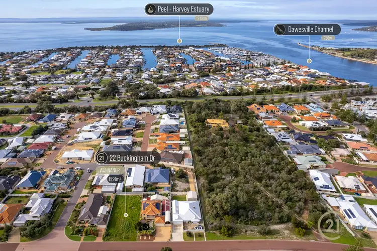 Third view of Homely land listing, 22 Buckingham Drive, Wannanup WA 6210