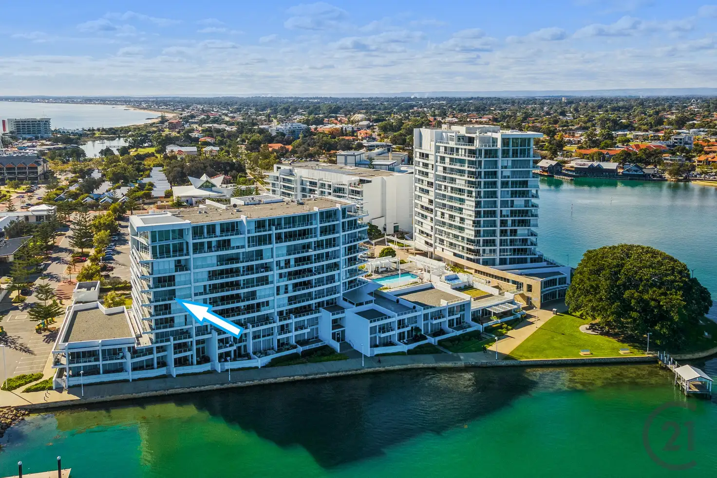 Main view of Homely apartment listing, 604/5 Marco Polo Drive, Mandurah WA 6210