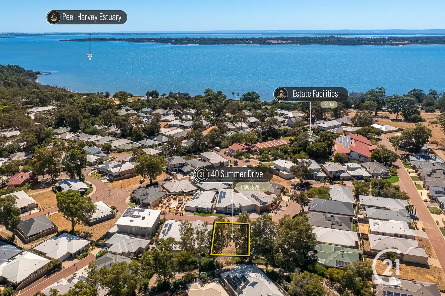Main view of Homely land listing, 40 Summer Drive, Dawesville WA 6211