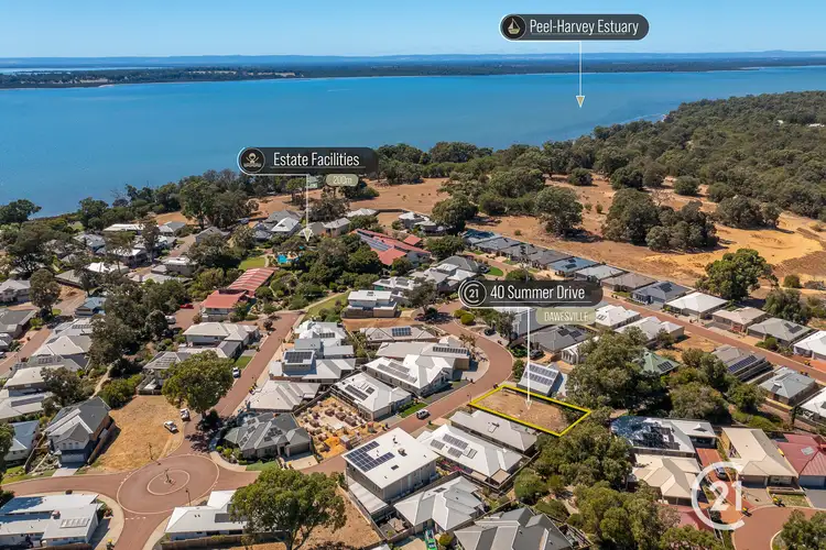 Fourth view of Homely land listing, 40 Summer Drive, Dawesville WA 6211