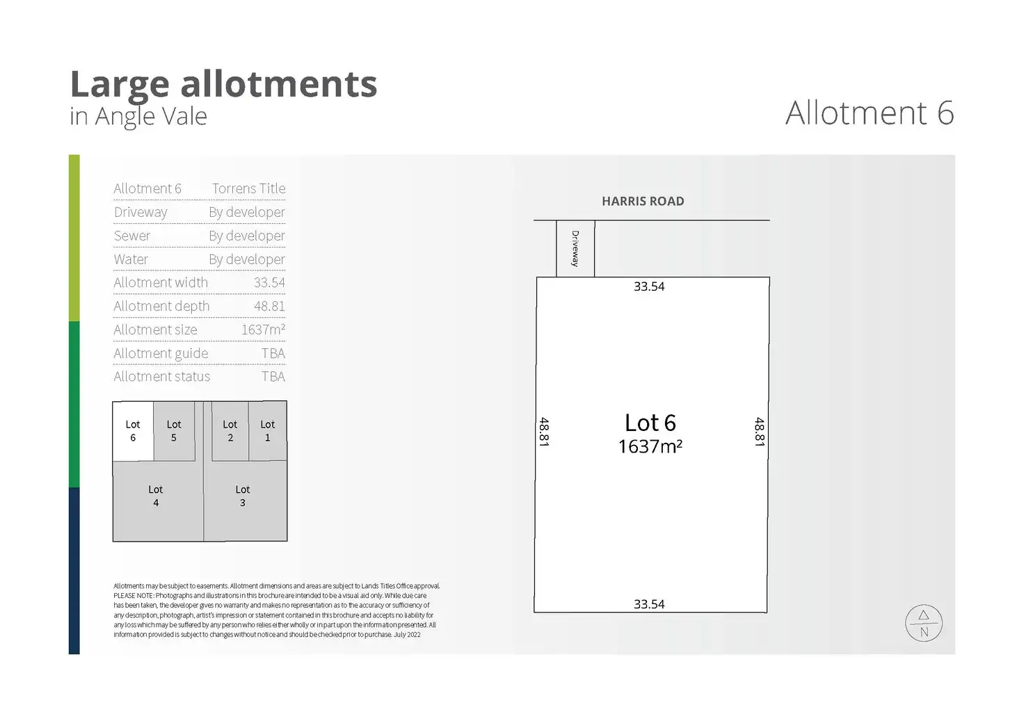Main view of Homely land listing, Lot 6 Harris Road, Angle Vale SA 5117