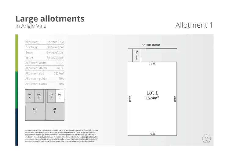 Lot 1 Harris Road, Angle Vale SA 5117