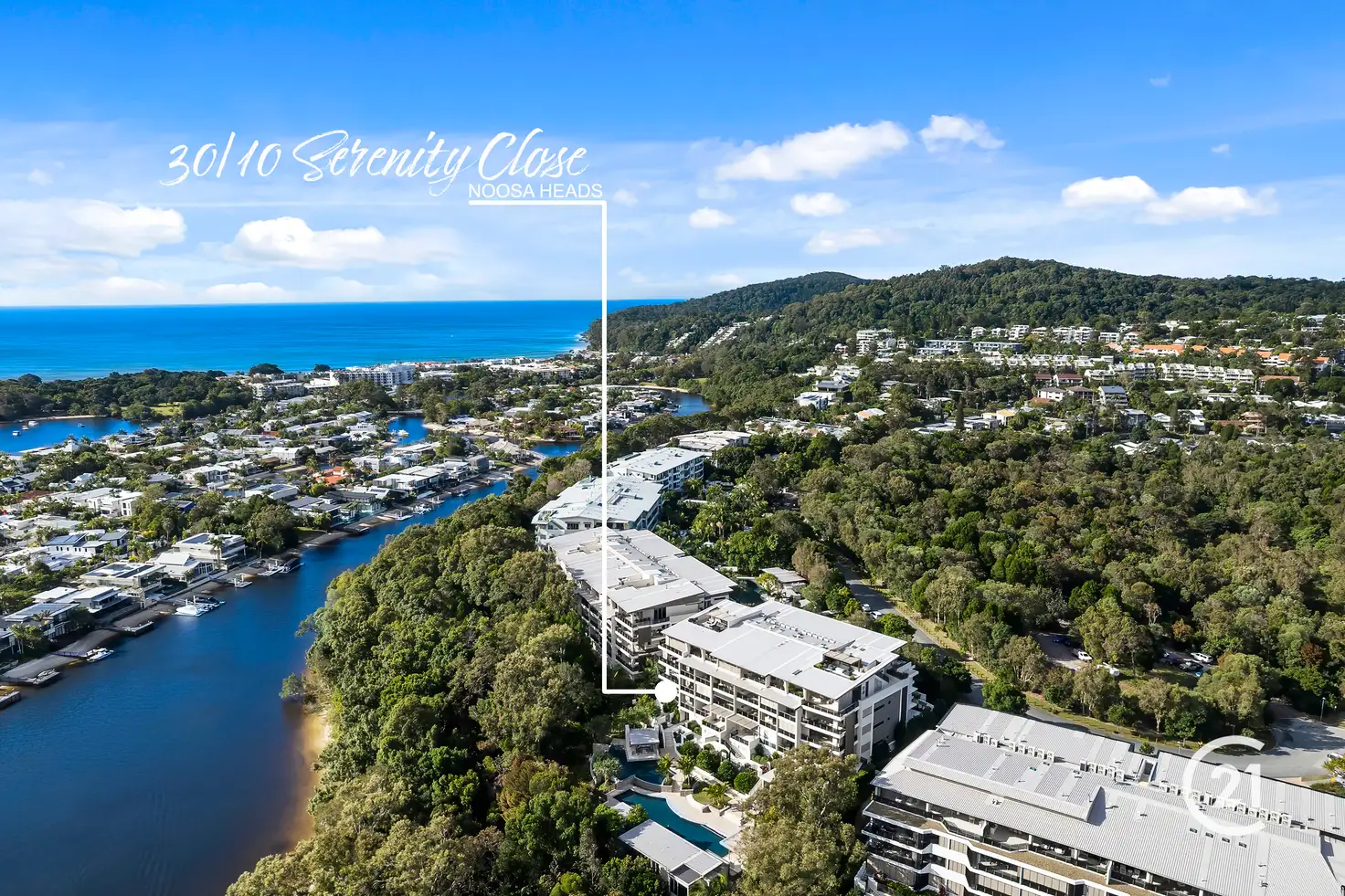Main view of Homely apartment listing, 30/10 Serenity Close, Noosa Heads QLD 4567