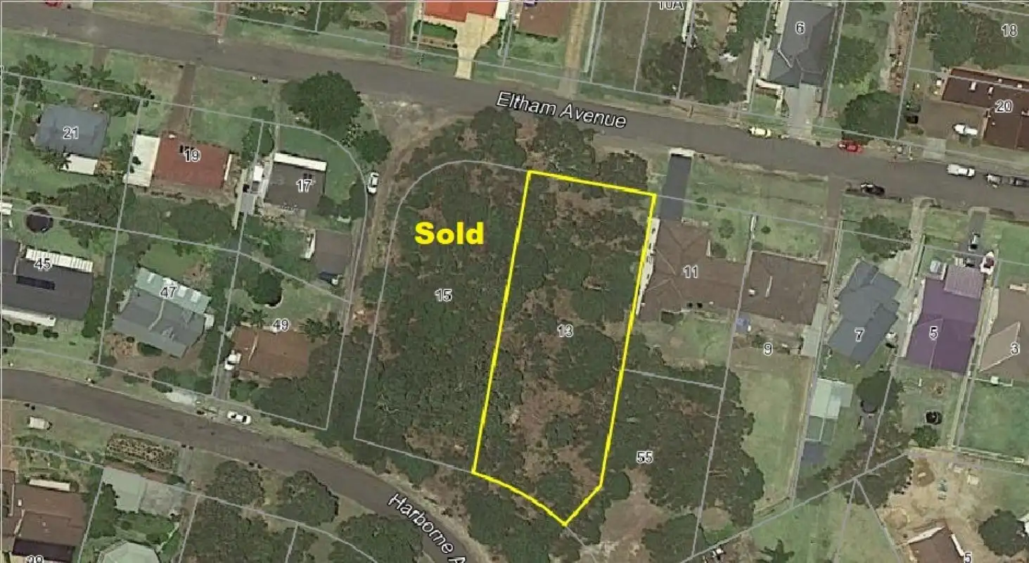 Main view of Homely land listing, 13 Eltham Avenue, Rathmines NSW 2283