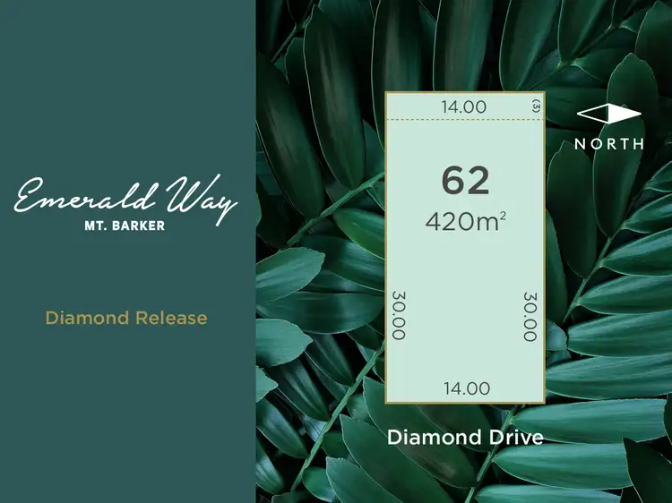 Lot 62 Diamond Drive, Mount Barker SA 5251