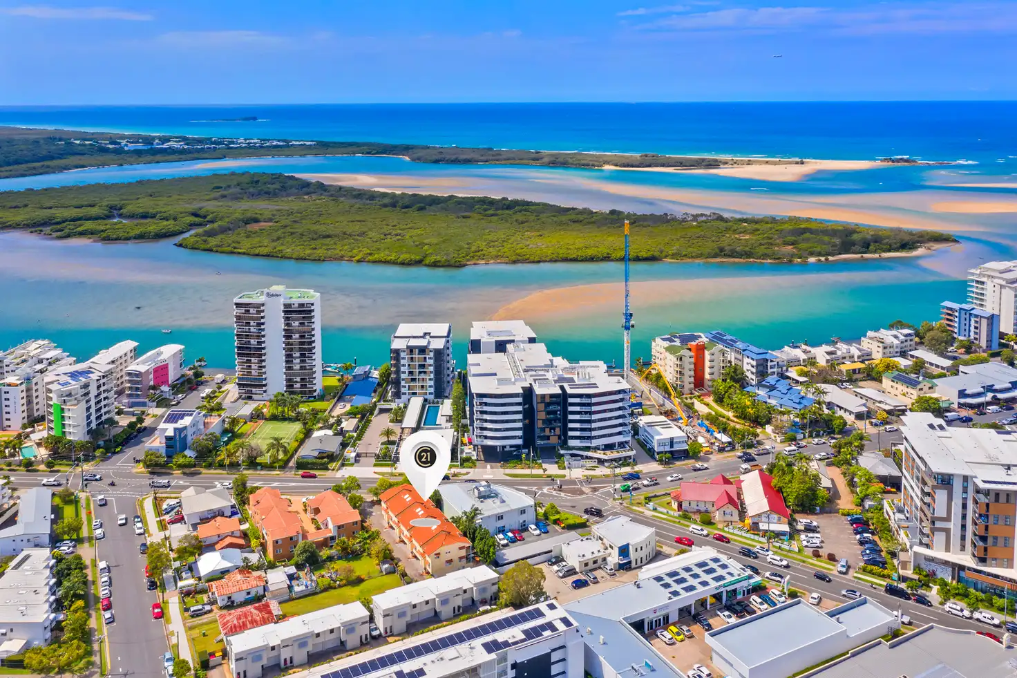 Main view of Homely townhouse listing, 5/61 Duporth Avenue, Maroochydore QLD 4558