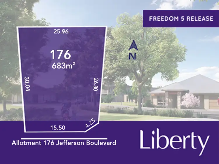 Main view of Homely land listing, Lot 176 Jefferson Boulevard, Two Wells SA 5501