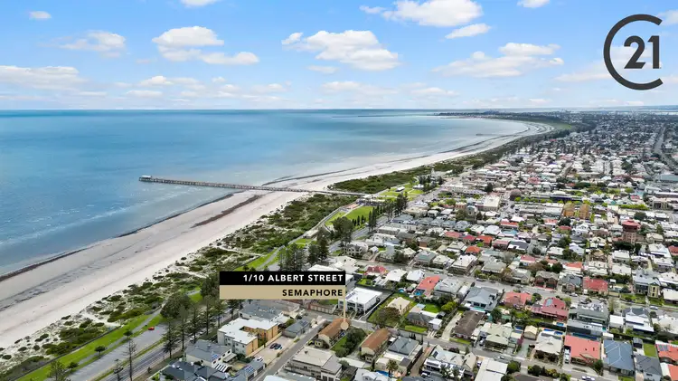 Main view of Homely unit listing, 1/10 Albert Street, Semaphore SA 5019